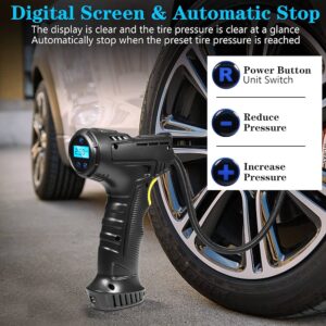 Cordless Digital Car Tyre Inflator