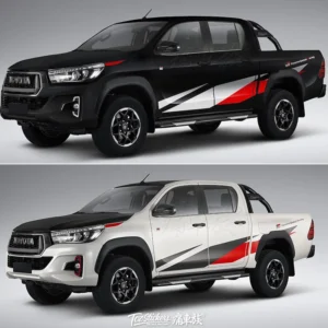 Toyota Hilux Vigo Gazoo Sticker.