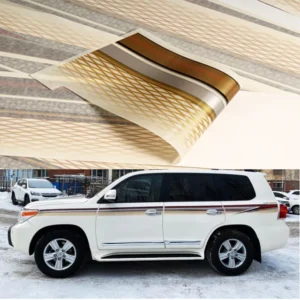 Land Cruiser (200 series) V8 Waistline Sticker.